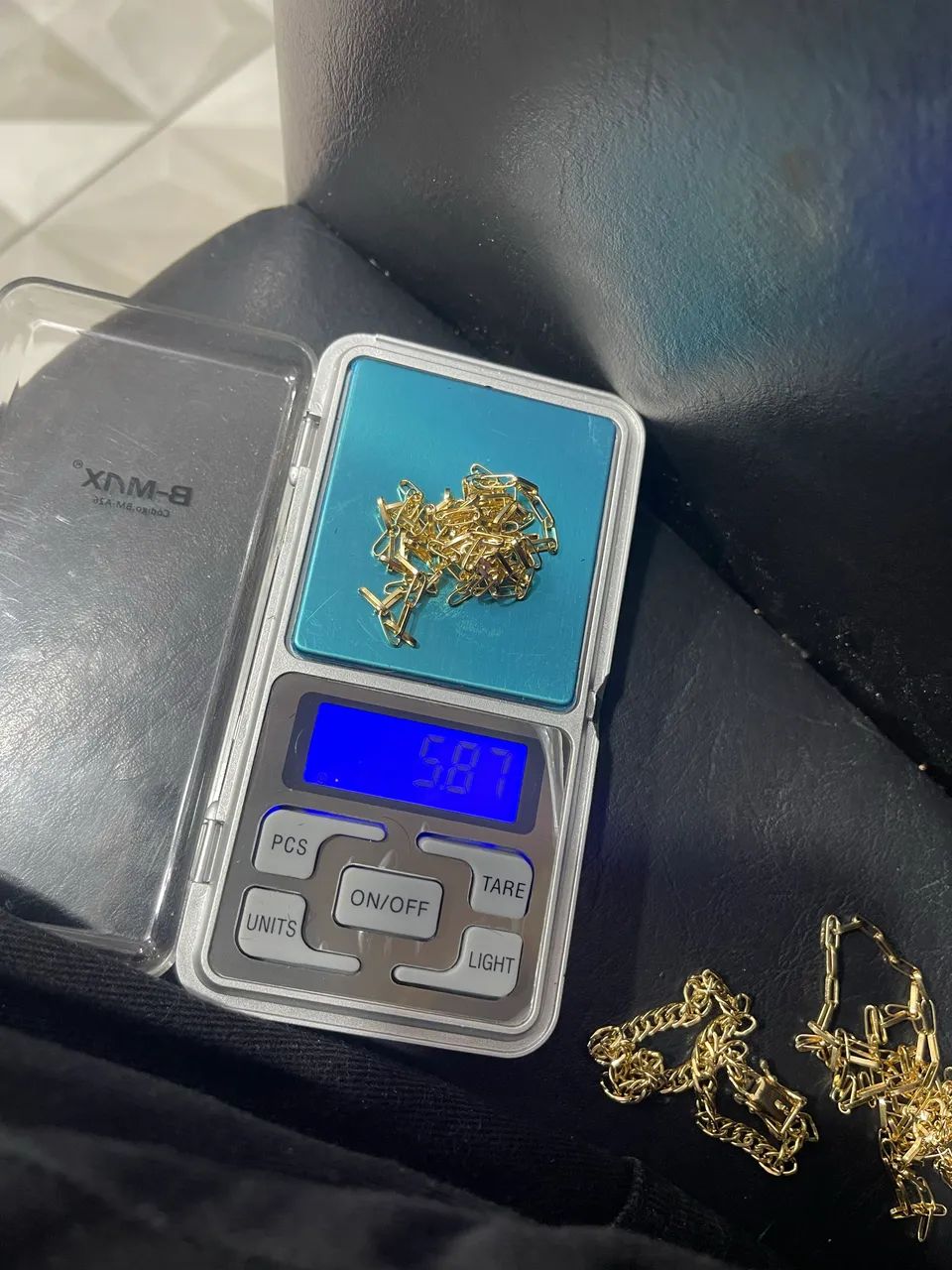 Kit corrente + pulseira ouro 18k - Foto 4