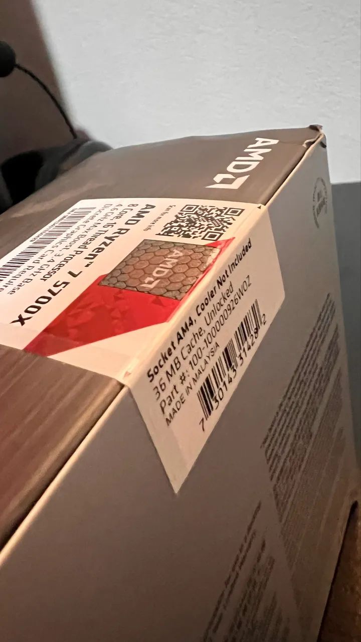 Processador AMD Ryzen 7 5700x novo  - Foto 4