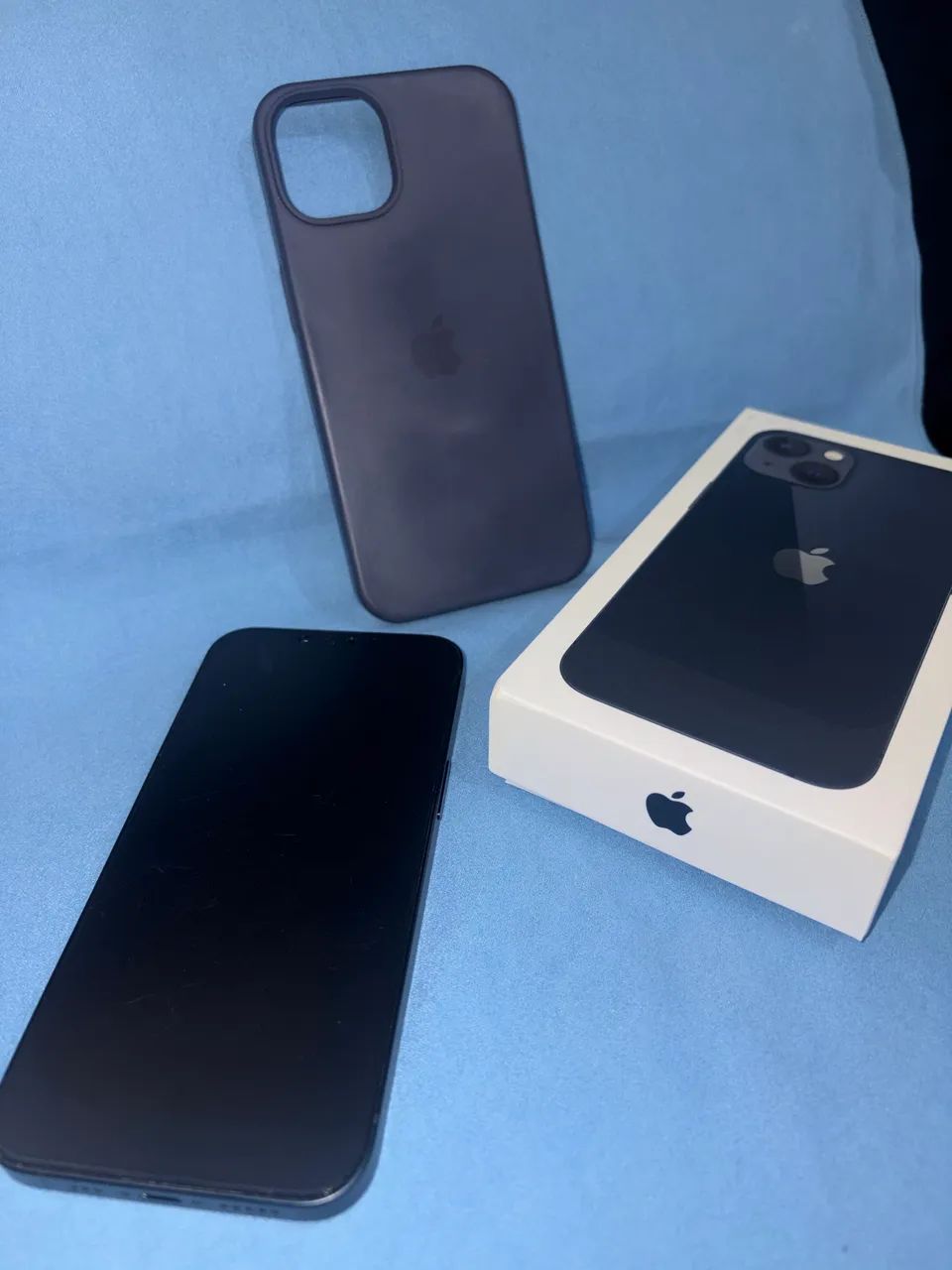 iPhone 13- 128GB com película de privacidade, caixa e capa - Foto 3
