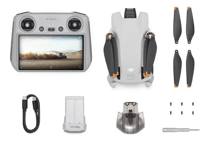 Drone dji Mini 3 com tela stander SEMINOVO! - Foto 2