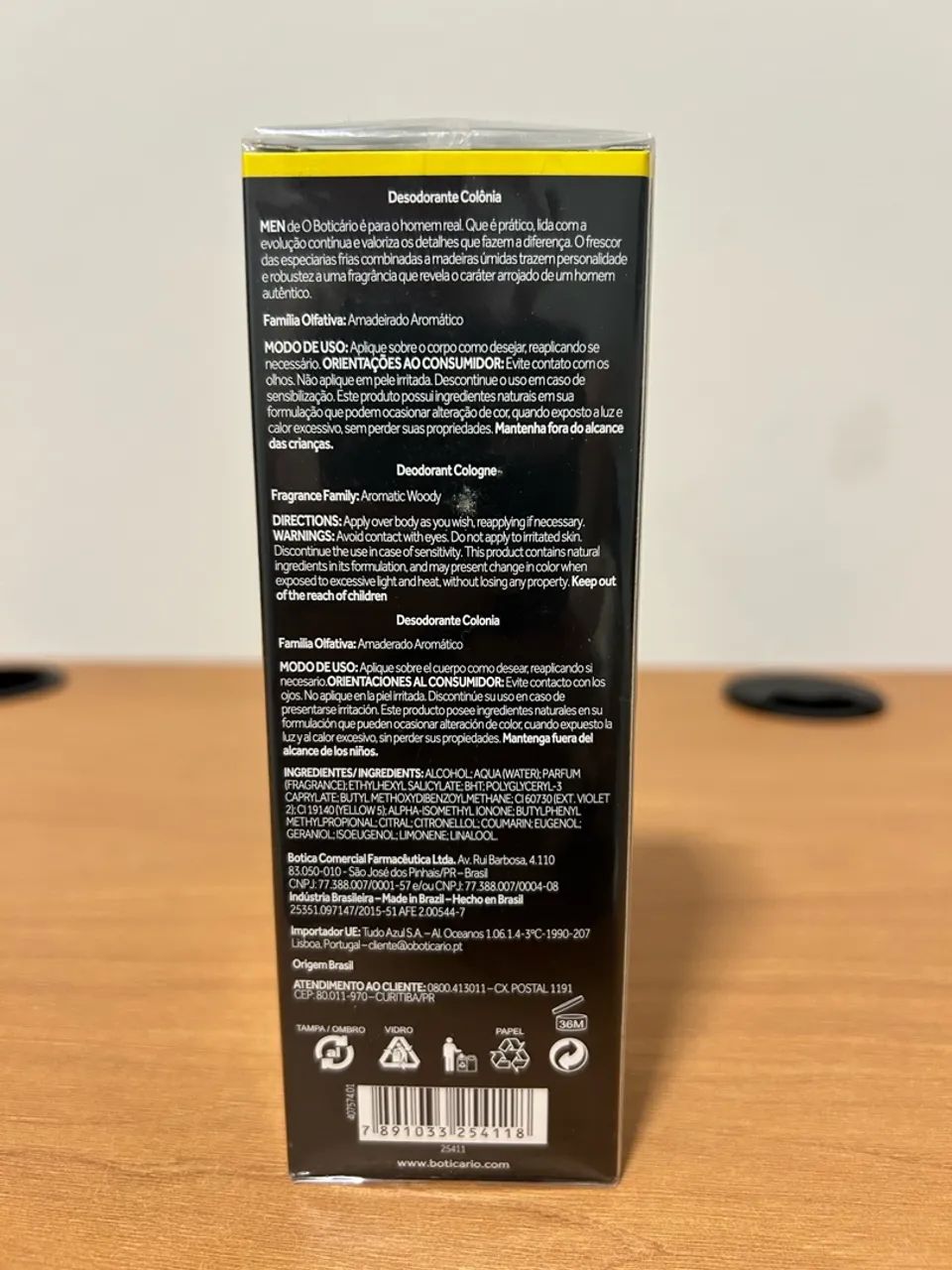 Colônia Men 100 ml (lacrado) - Foto 3