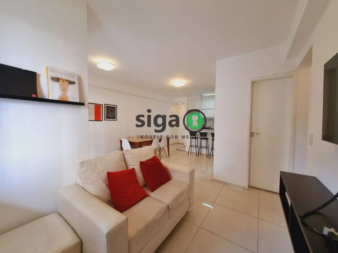 65 metros com 2 suites no Panamby