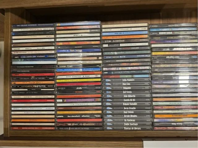 Coleção Lote de mais de 100 CDs