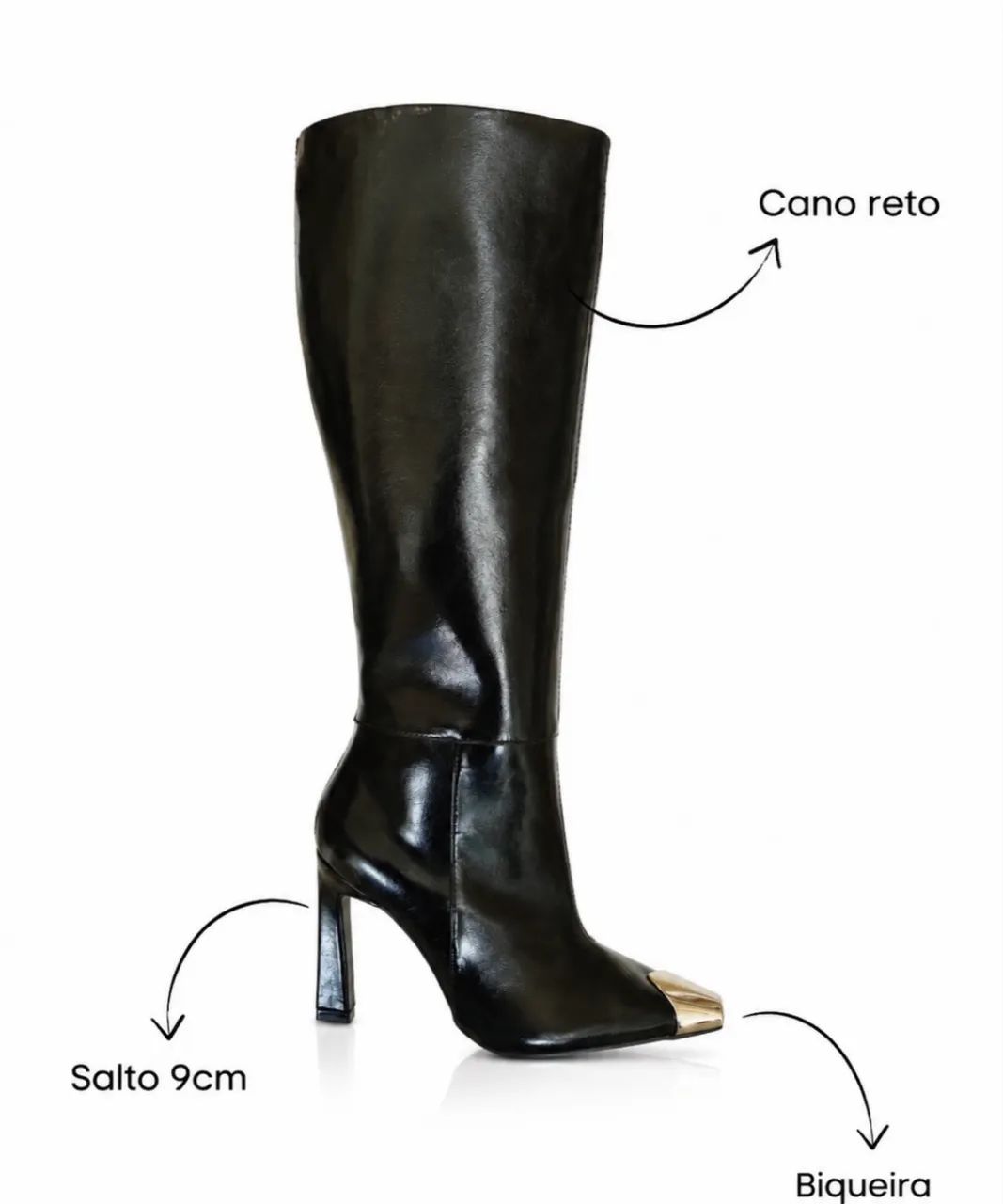 Bota cano alto  - Foto 3