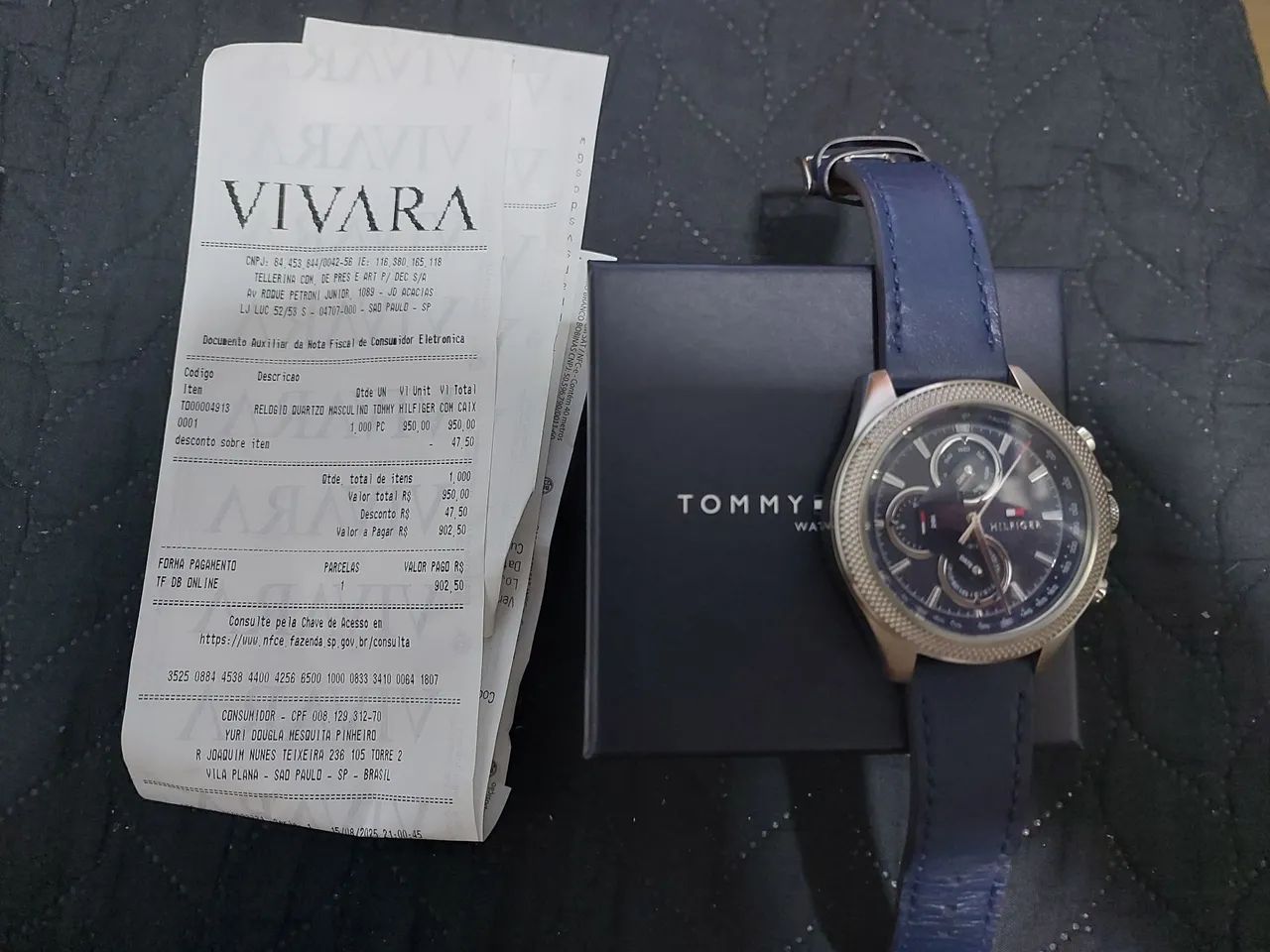 Relógio Tommy hilfiger