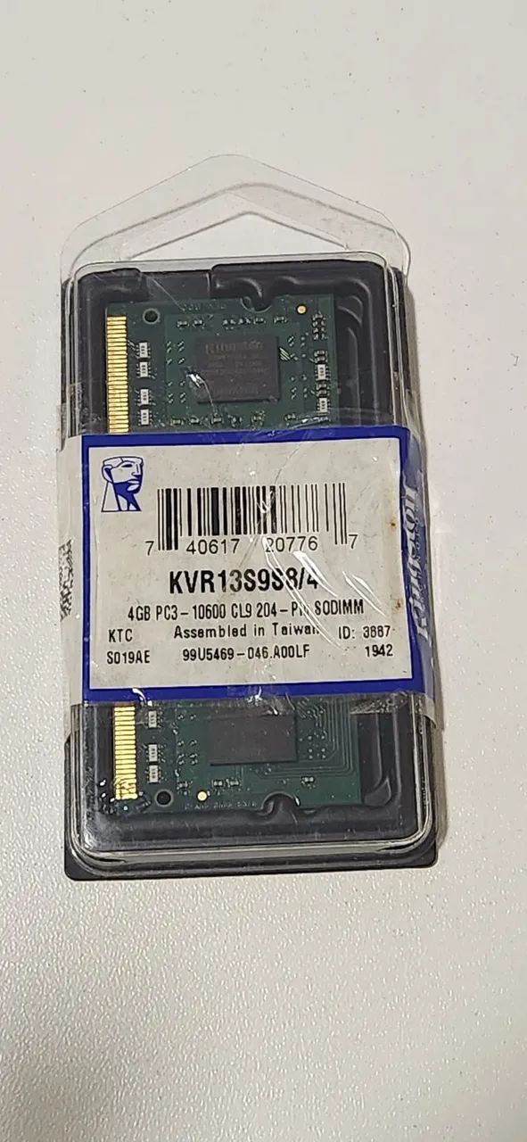 Memória RAM 4G 