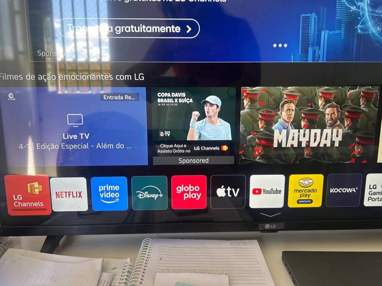 TV 42 polegadas em bom estado  - Foto 4