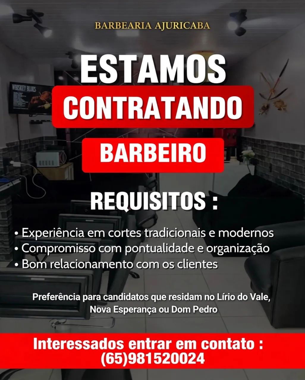 Vaga de emprego 