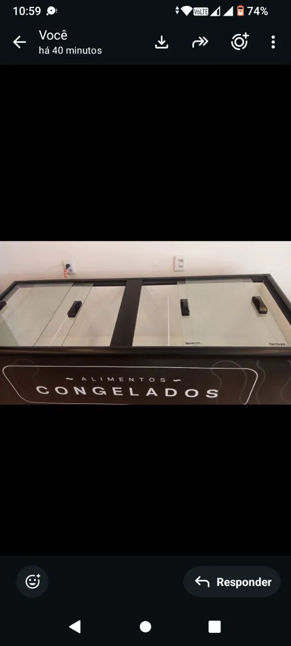 Congelador ilha termisa