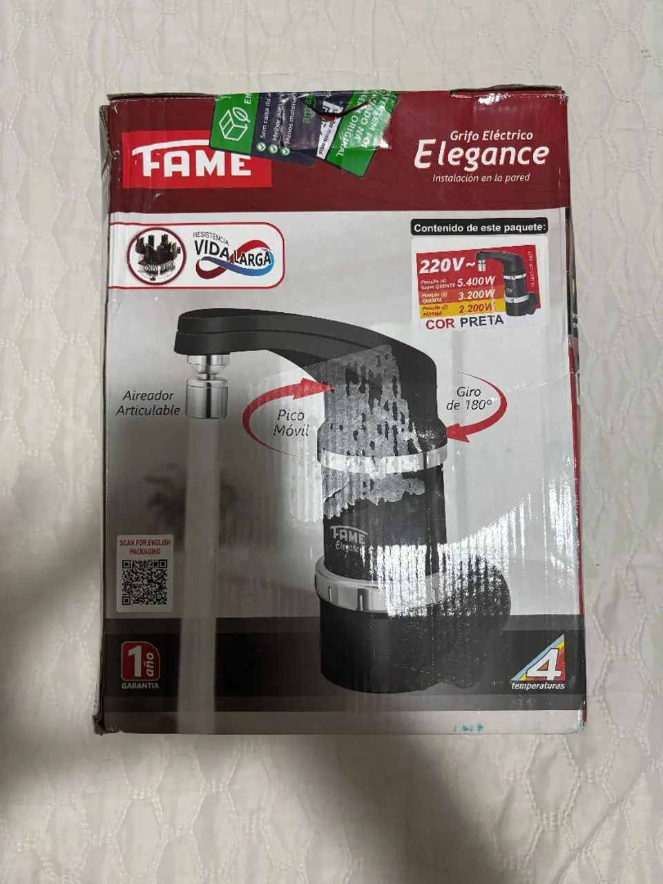 Torneira elétrica 