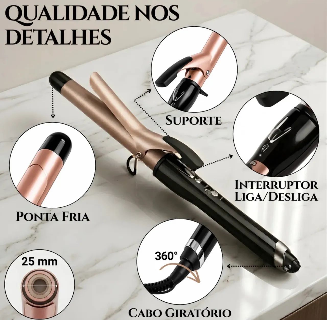 Modeladora de cachos  - Foto 2