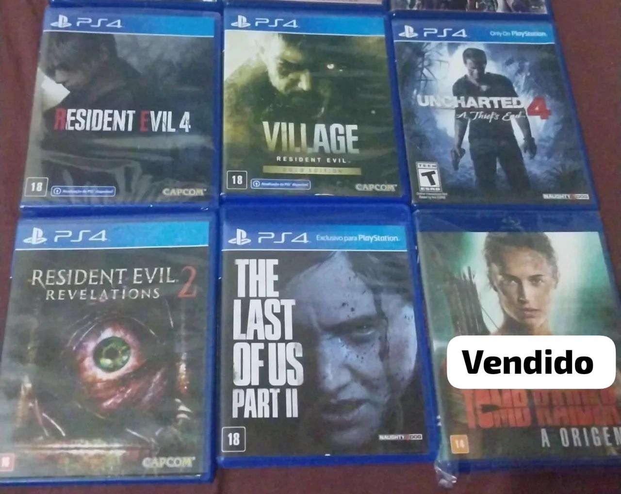 Jogos de ps4 e ps5