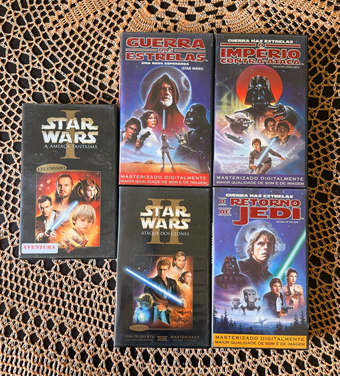 Lote Star Wars VHS