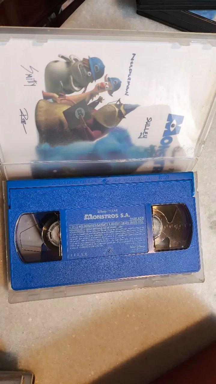 Fita VHS Monstros S.A. - Foto 4