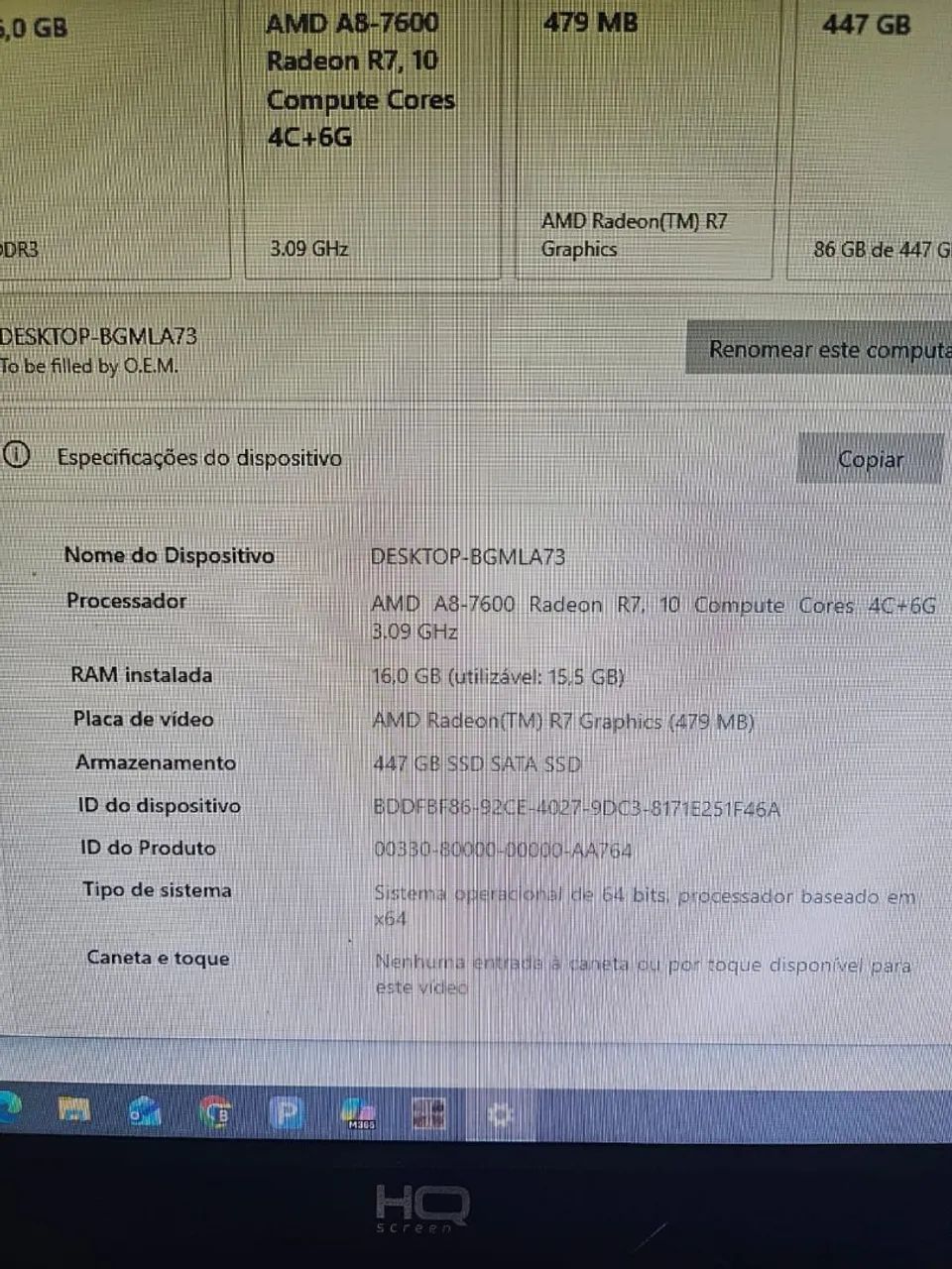 PC GAMER SEMI NOVO - Foto 3