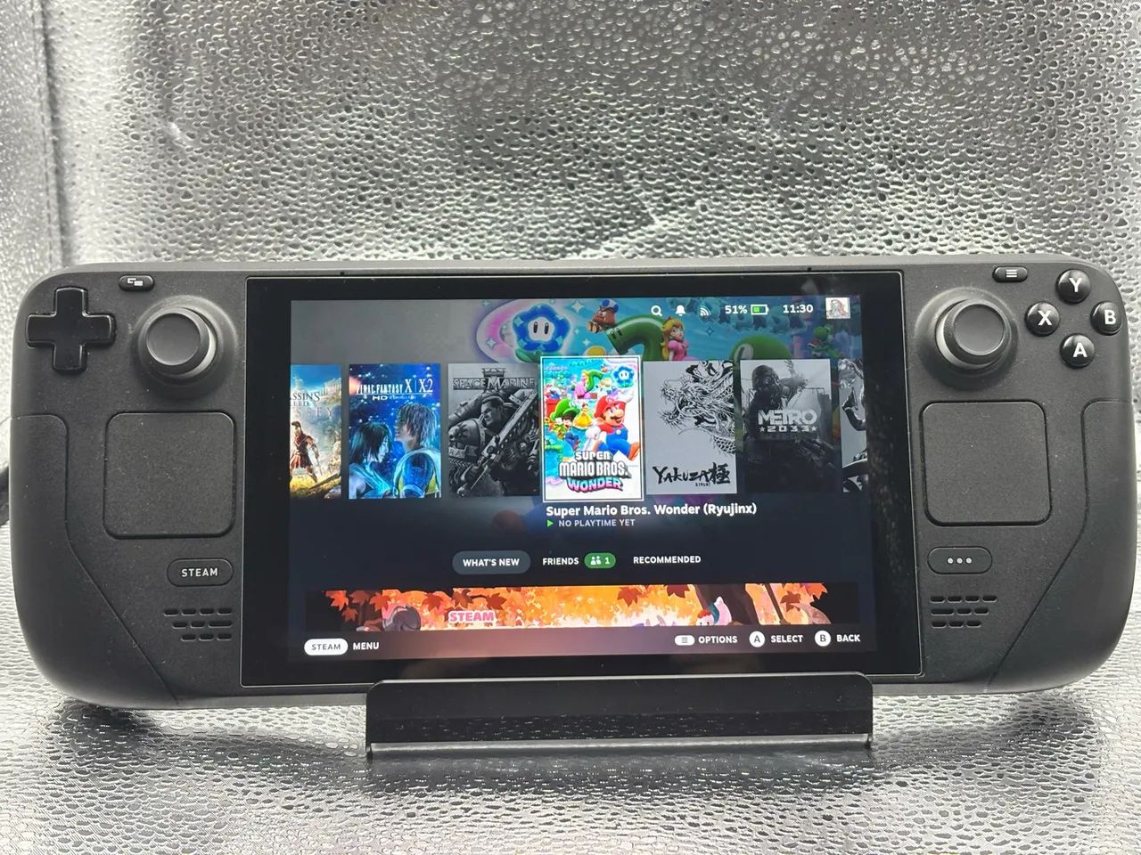 steamdeck LCD 64->1tb 増設品 Steam deck LCD 1TB + Dock + analógico Hall efeito - Consoles de