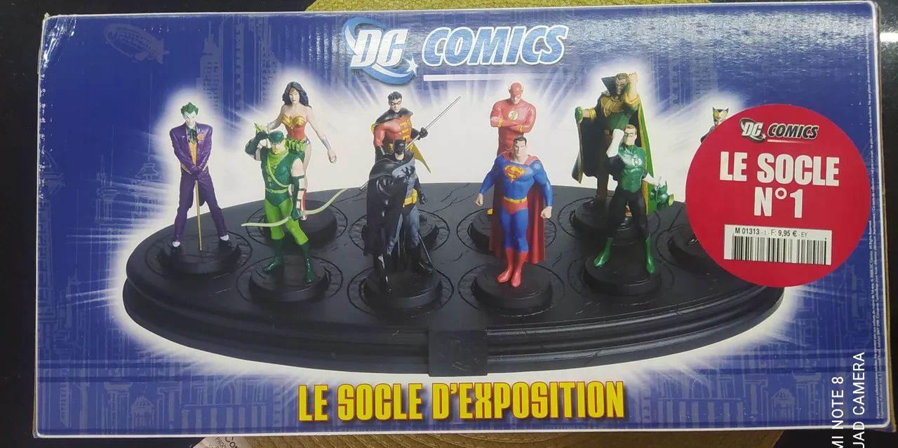 Eaglemoss prataforma da DC