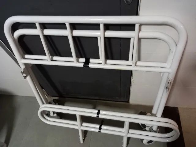 Cama Ortopédica Hospitalar + Colchão - Foto 2