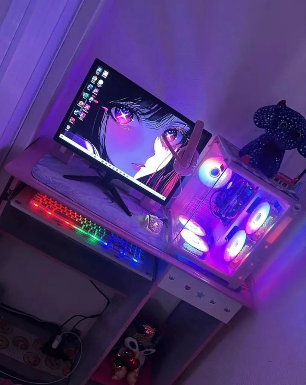 Pc gamer ótimo pra jogar e trabalhar 