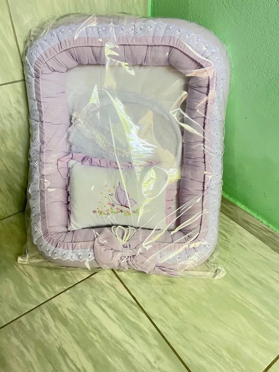 Vendo KIT ENXOVAL MENINA, NOVO - Foto 3