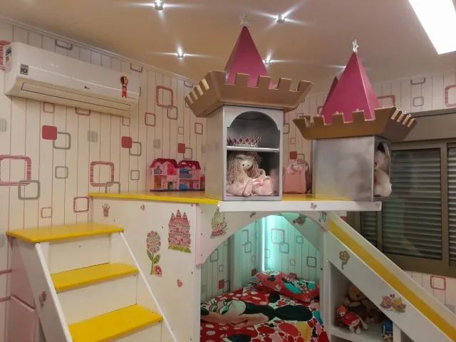 ? CAMA CASTELO INFANTIL EM MADEIRA MACIÇA - PROJETO EXCLUSIVO - Foto 6