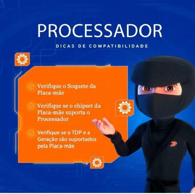 (COM COOLER BOX)Processador AMD Ryzen 5 4500, Cache 11MB, AM4, Sem Vídeo -100-100000644BOX - Foto 2