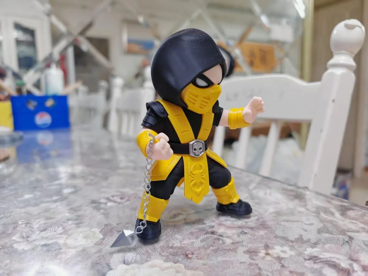 BONECO SCORPION - MORTAL KOMBAT