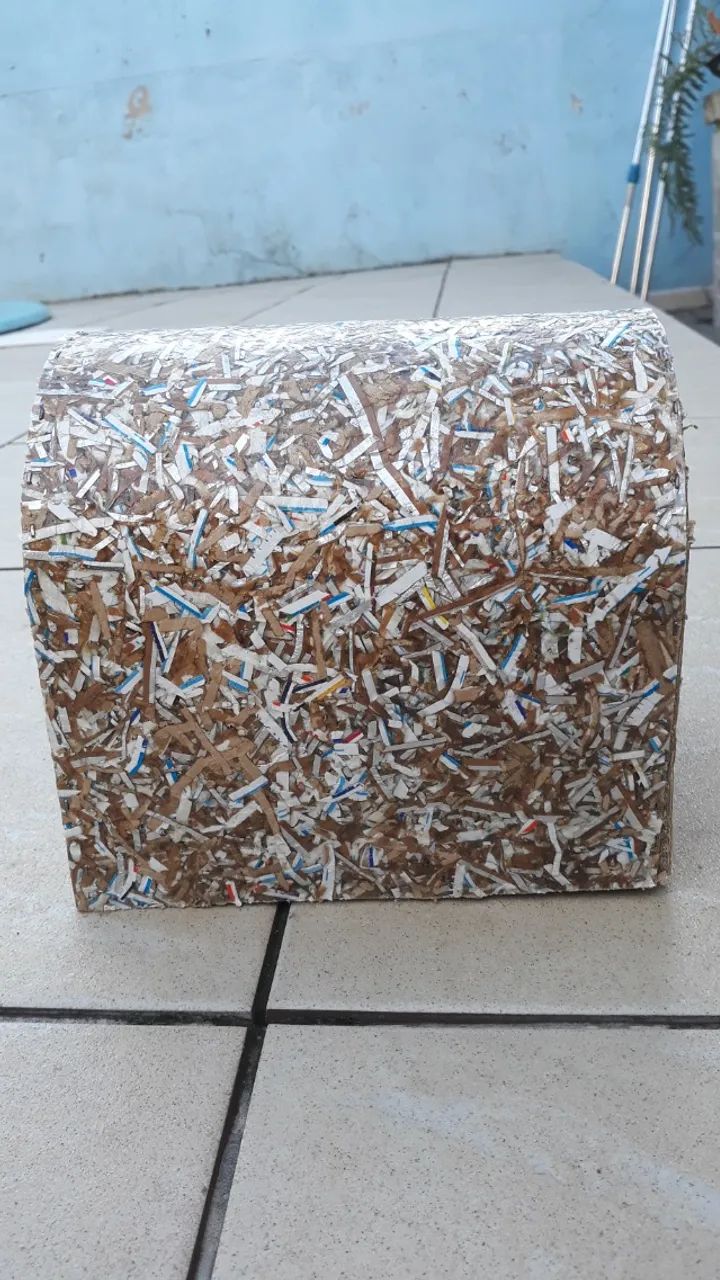 Casinha de Roedor Recriar Pet Ecológica para Mini Coelho e Chinchila - Foto 3