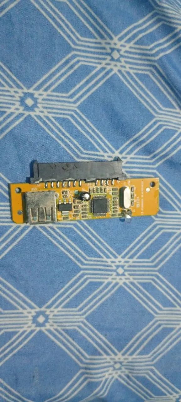 Placa USB para HD externo perfeita, para qualquer HD.