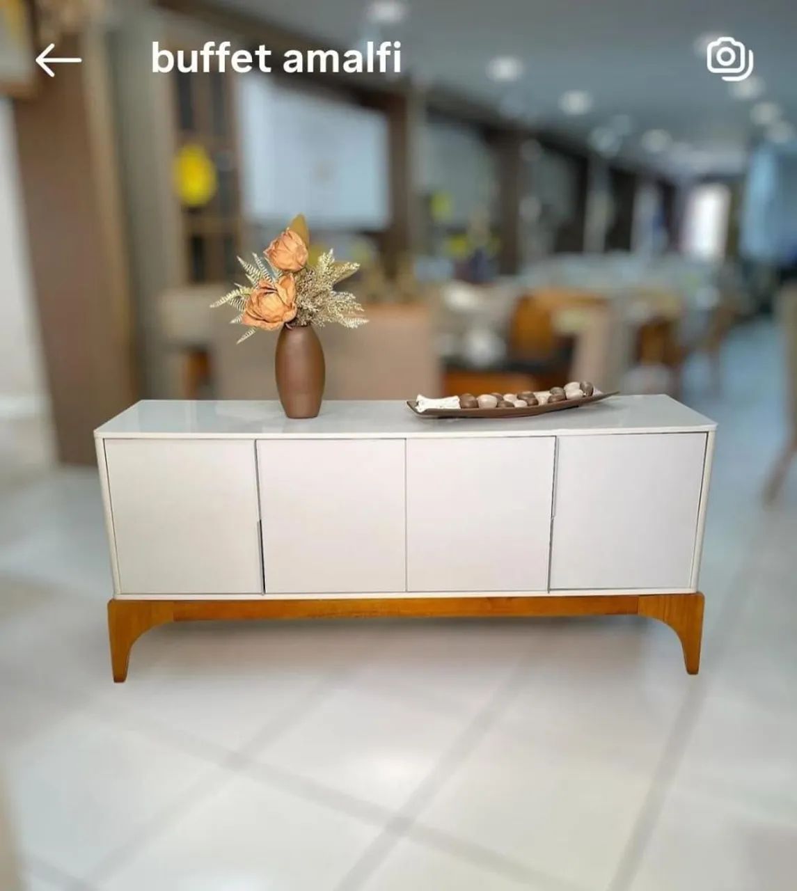BUFFET/RACK AMALFI (MONTAGEM GRÁTIS) - Foto 3