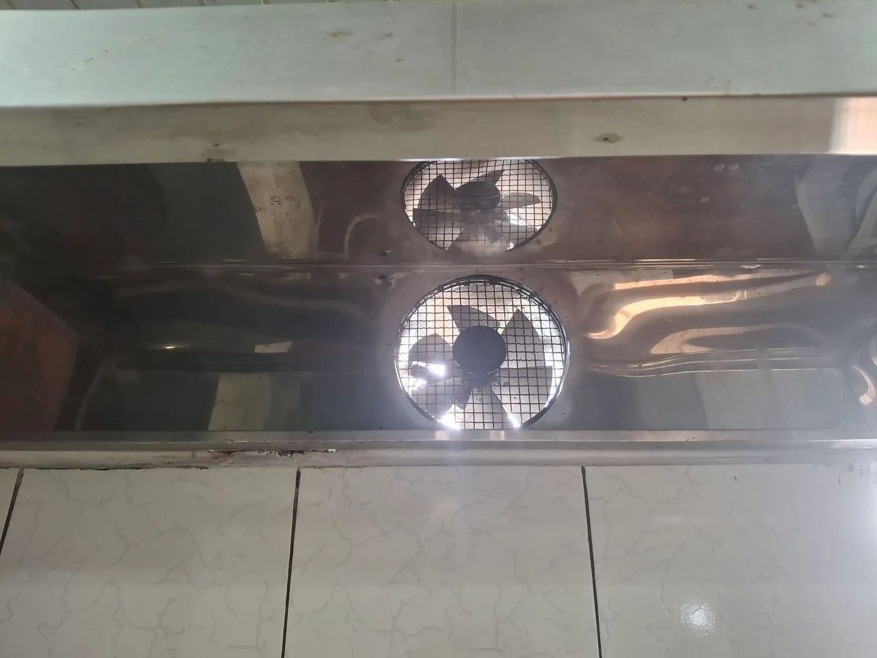 Coifa em inox c exaustor  - Foto 2