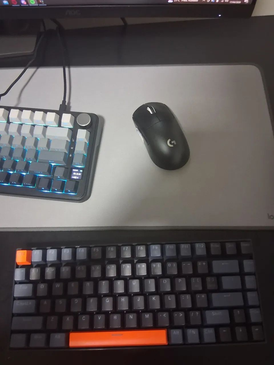 Teclado gamer Machenike b84 k84! Ler a descrição!!!