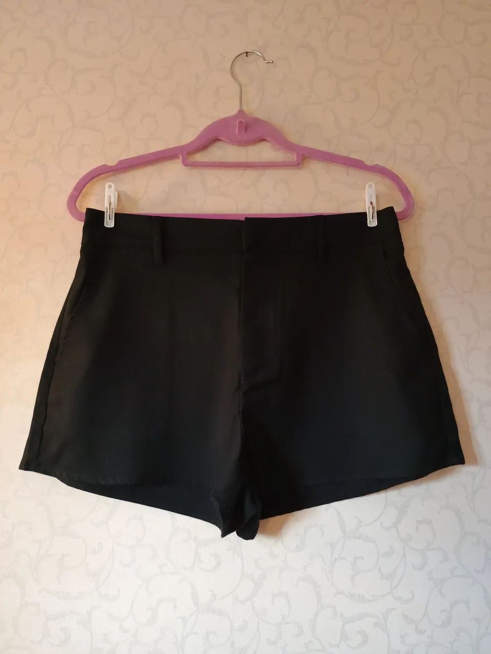 Short social preto Blue Steel | tam. 40 | alfaiataria - Roupas