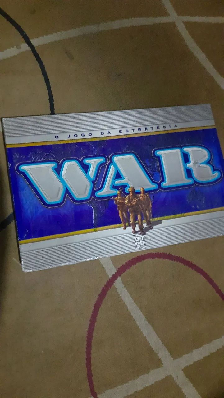 Jogo tabuleiro War grow antigo