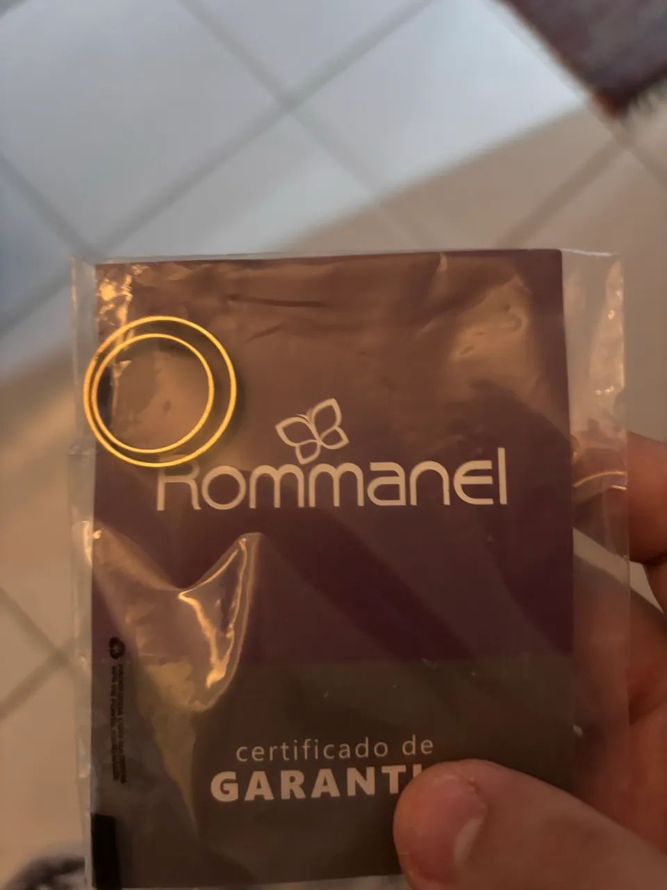 Alianças banhadas a ouro
