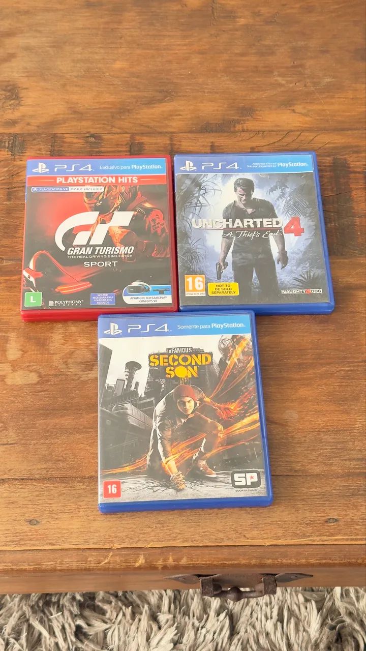 Combo de Jogos Clássicos - PS4/PS5