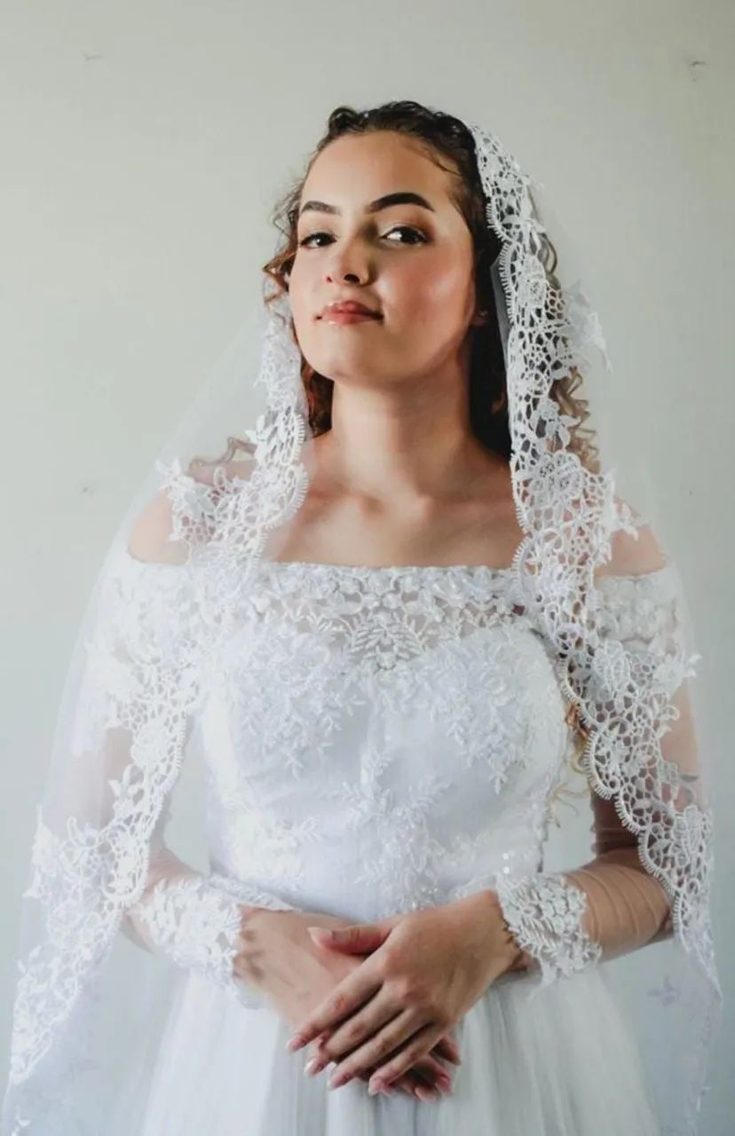 Vestido de noiva + véu princesa  - Foto 3