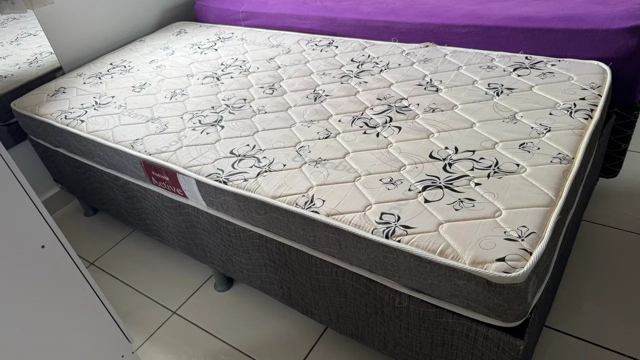Cama Box solteiro