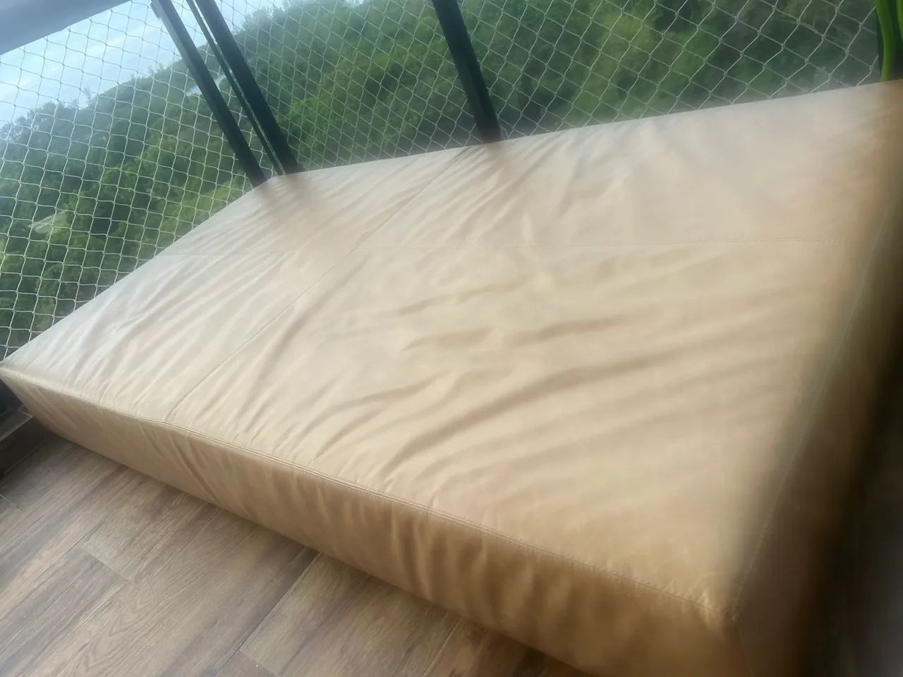 Puff couro legítimo Franccino  - Foto 3