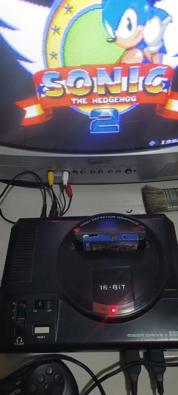 Mega Driver Completo e todo Original em perfeito funcionamento e estado - Foto 3