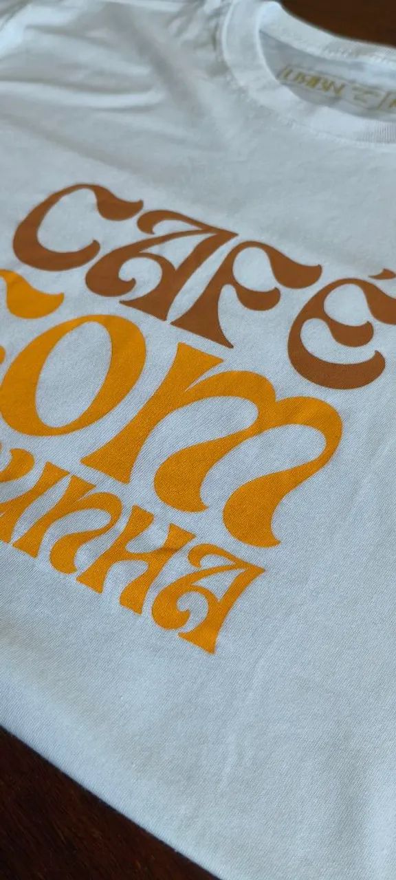Camiseta Café com Pupunha - Foto 3