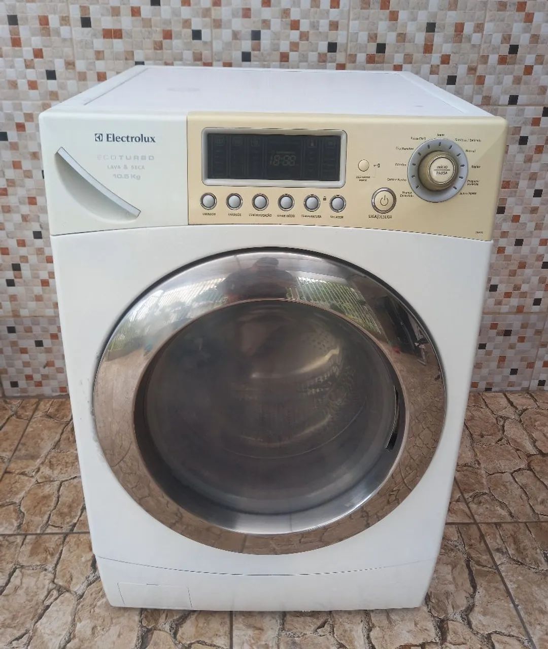 Máquina Lava e Seca Funcionandoo