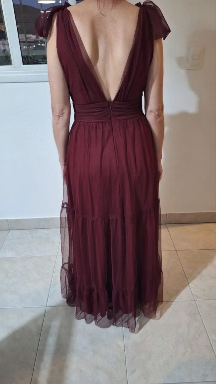 Vestido marsala - Foto 2