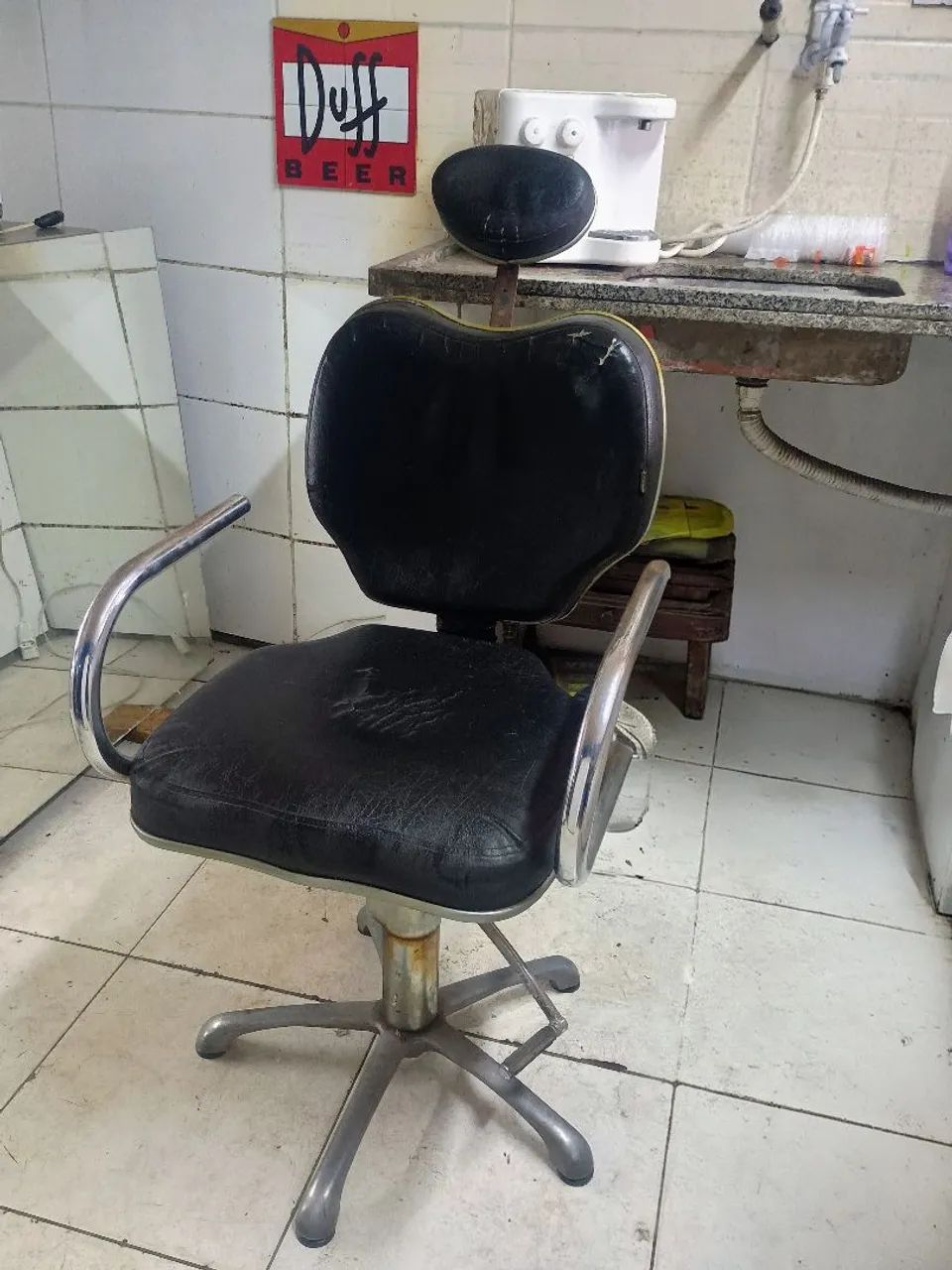 Cadeira de barbeiro 