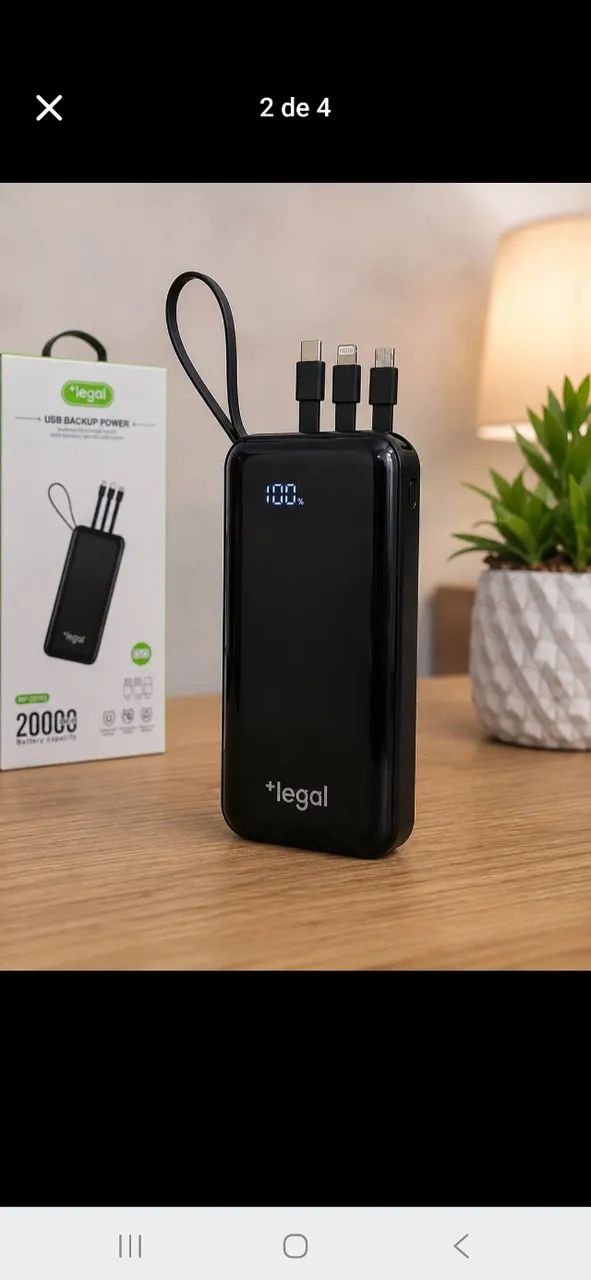 Power Bank 20.000Ah  - Foto 4