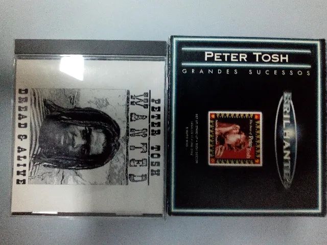 CDs originais e novos Peter Tosh 