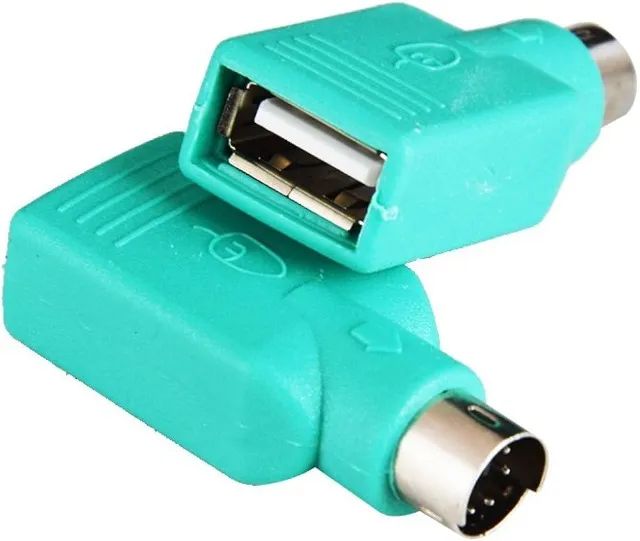 Cabo Adaptador Inova PS2 para USB Macho Verde PC - Foto 4