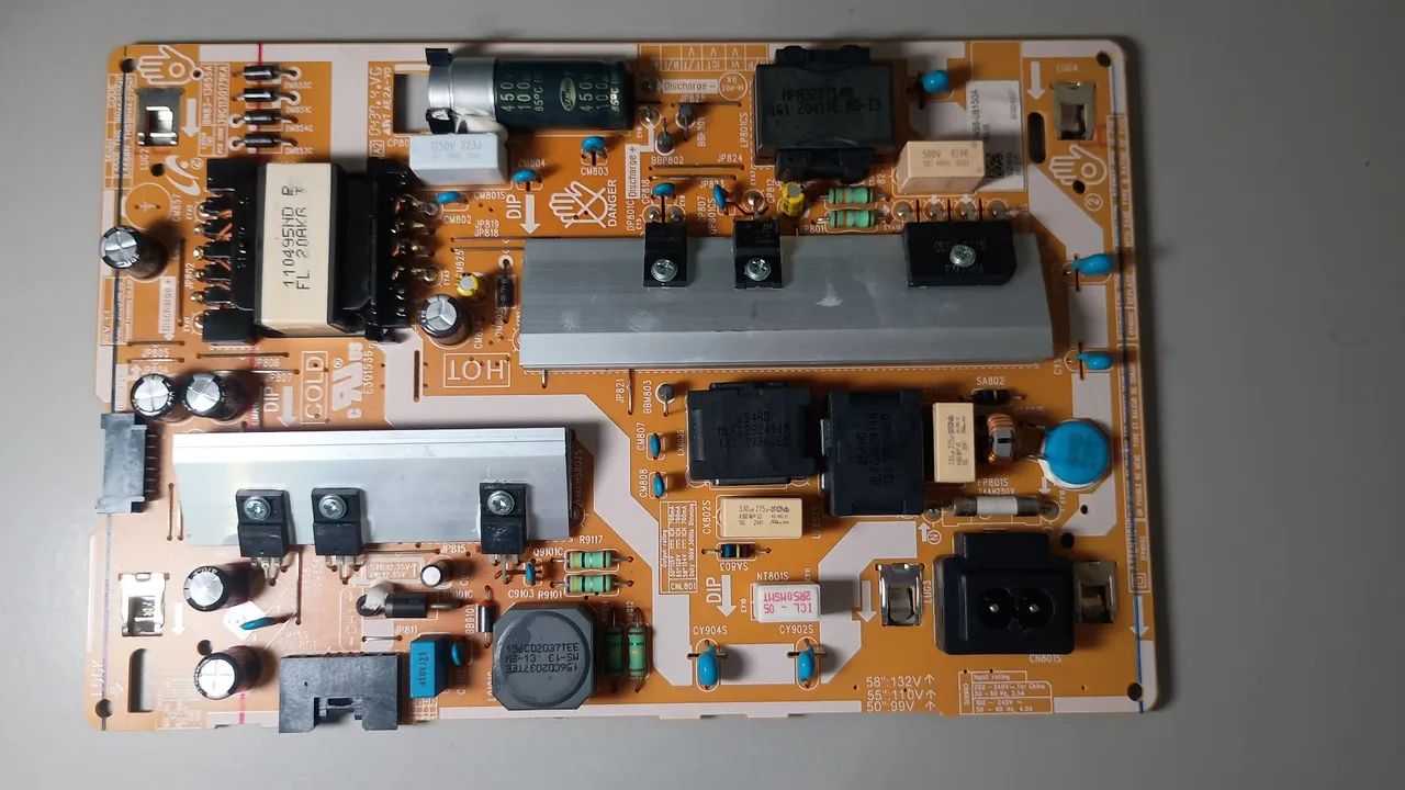 Placa Fonte TV Samsung 50 polegadas UN50TU8000G - Foto 3