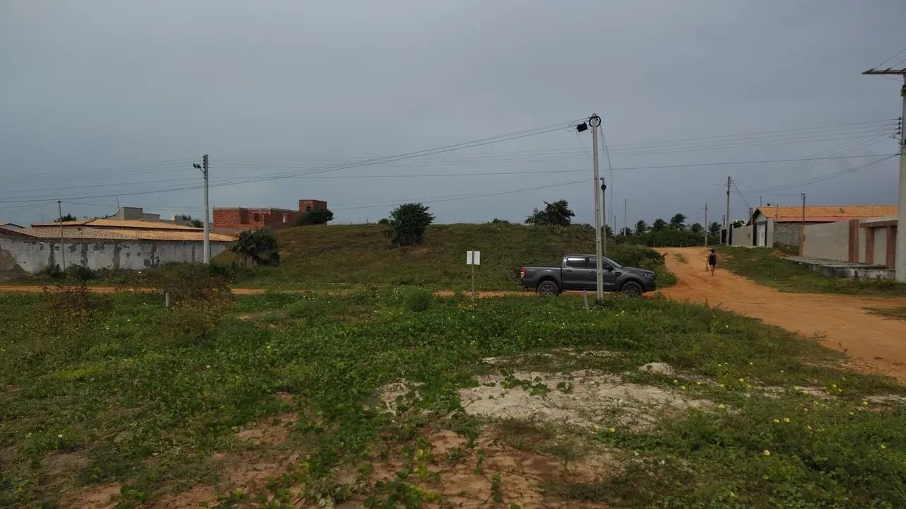 ótimo terreno praia do abais esquina de