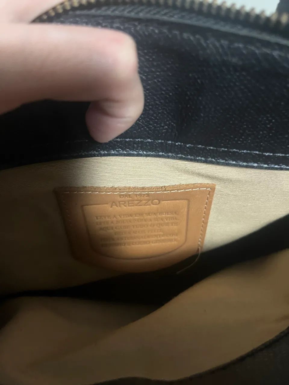 Bolsa de couro Arezzo  - Foto 5